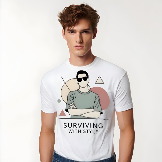 Überlebender mit Stil Tee (Von Creator hochgeladen)