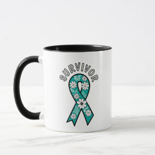 Überlebender SA Türkises Bewusstseinsband Tasse