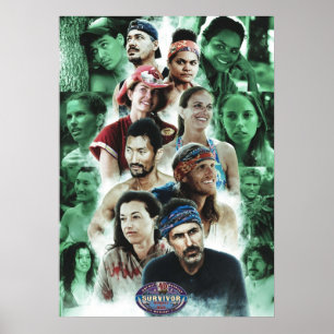 Überlebender Sieger in der alten Schule des Kriege Poster