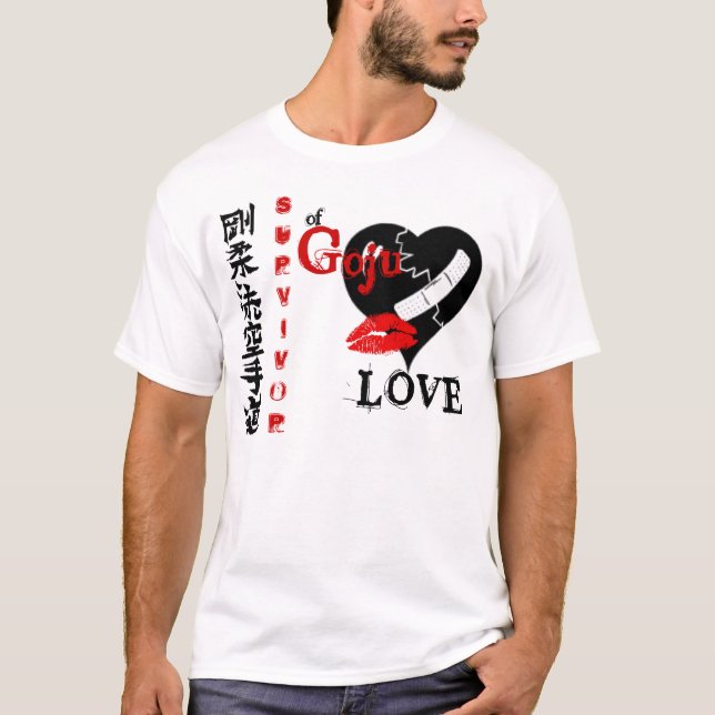 Überlebender von Goju LIEBE T-Shirt (Vorderseite)