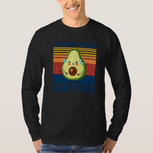 Überlebender von Vintage-Bauchschmerzen Süße Avoca T-Shirt