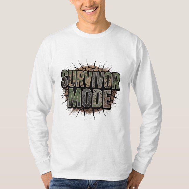 Überlebensmodus Tank Top – Grenzen sprengen (Vorderseite)