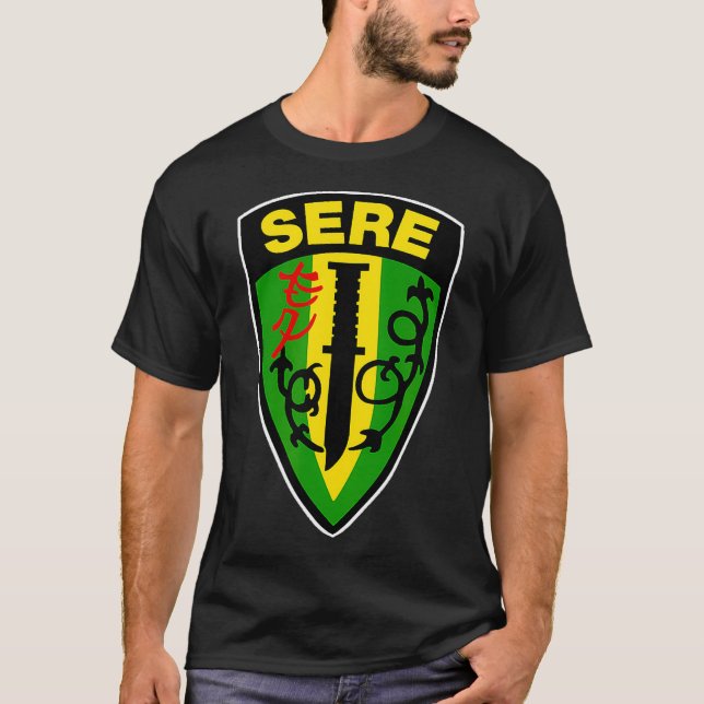 Überlebensrettung - Widerstand und Escape-SERE  T-Shirt (Vorderseite)