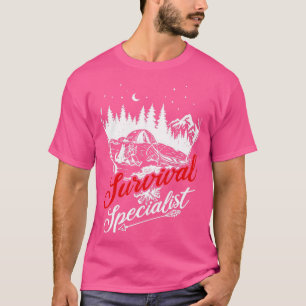Überlebensspezialist Outdoorzent Bushcraft 1 T-Shirt
