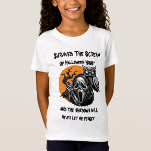 Überlebte den Schrei der Halloween-Nacht T-Shirt