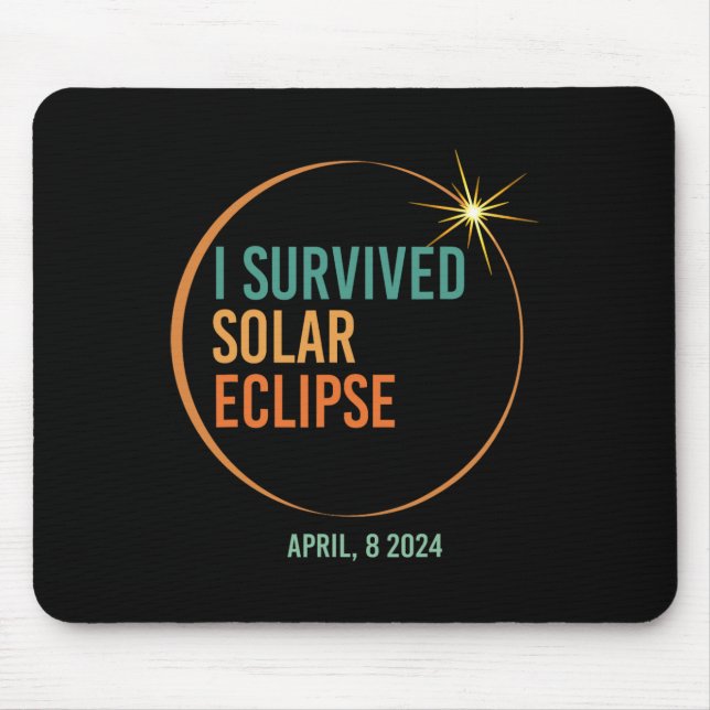 Überlebtes Sonnenbad 8. April 2024 Sonnentlichkeit Mousepad (Vorne)