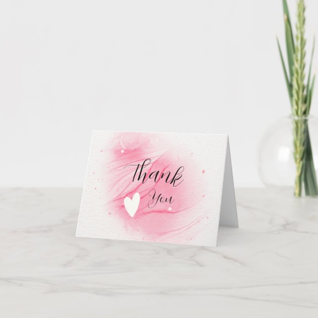 überlegen dankeskarte (Vorderseite)