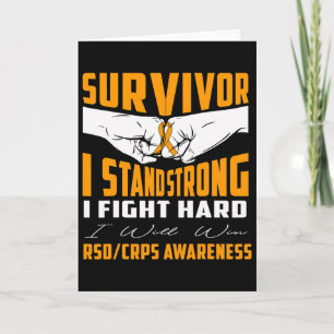 Überlegen Ich stehe stark Rsd Crps Bewusstsein Karte