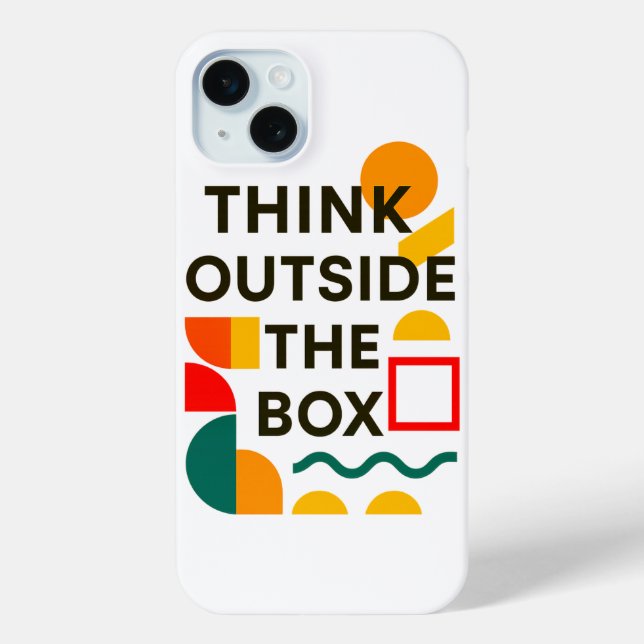 Überlegen Sie sich außerhalb der Box Case-Mate iPhone Hülle (Rückseite)