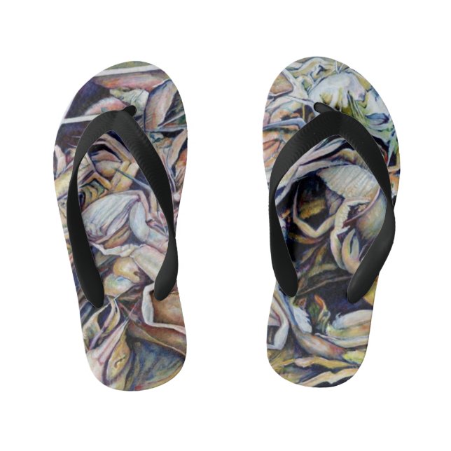 Überlegen Sie sich außerhalb der Box Kinderbadesandalen (Fußbett)