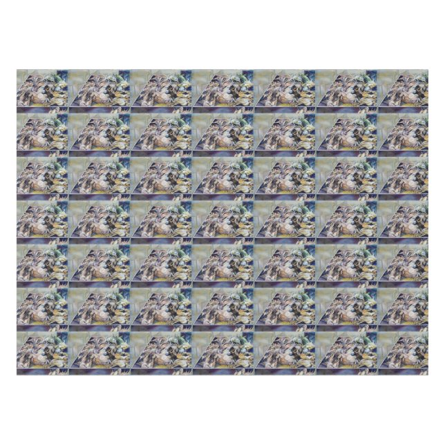 Überlegen Sie sich außerhalb der Box Tischdecke (Vorderseite (Horizontal))