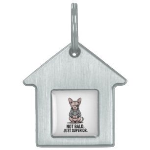 Überlegene Sphynx-Katzen-Attitüde-Illustration Tiermarke