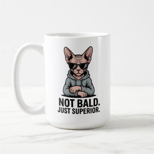 Überlegene Sphynx-Katzen-Sarkastische-Einstellung- Kaffeetasse