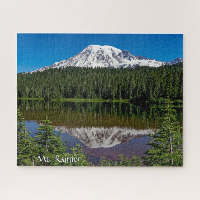 Überlegungen - Berg Rainier, Washington Puzzle (Horizontal)