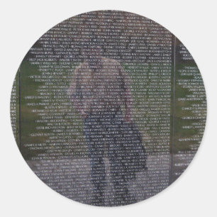 Überlegungen der gefallenen Brüder Runder Aufkleber