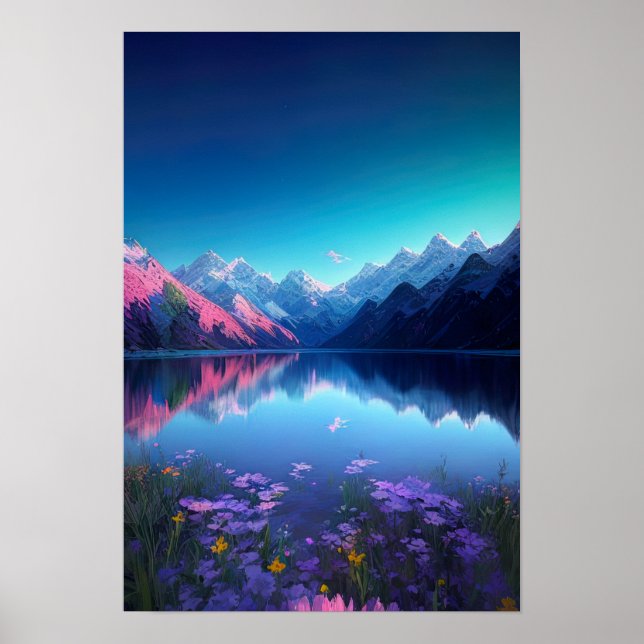 Überlegungen einer unberührten Welt Poster (Vorne)