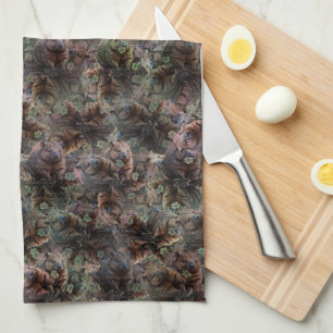 Überlegungen im Burrow: Die Symmetrie von Frauen Geschirrtuch