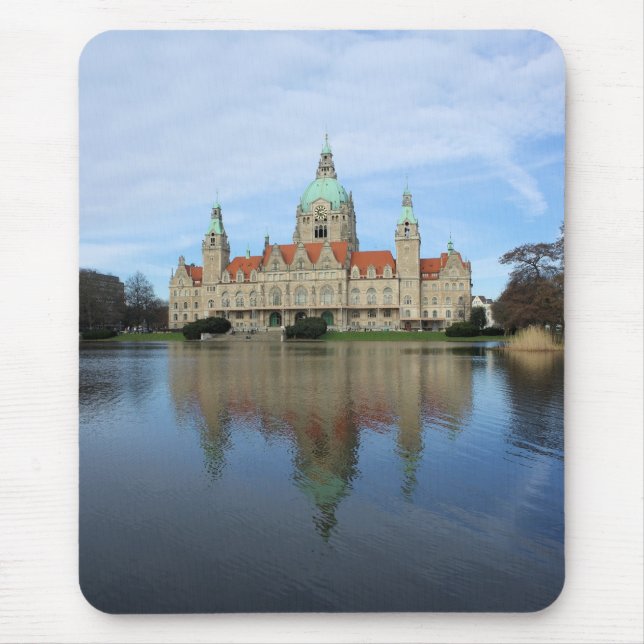 Überlegungen in Hannover, Deutschland - Maus-Pad Mousepad (Vorne)