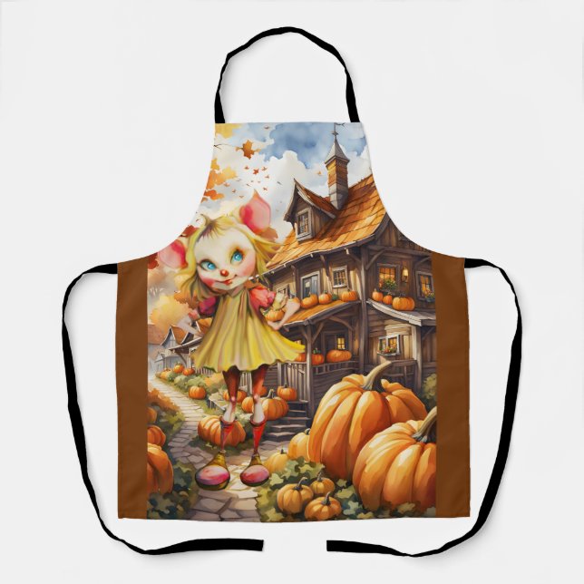 Überlegungen zu Halloween-Kostümen Schürze (Vorderseite)