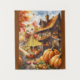 Überlegungen zu Halloween-Kostümen Wandteppich