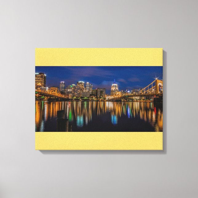 Überlegungen zu Pittsburgh Leinwanddruck (Vorderseite)