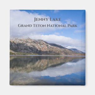 Überlegungen zum Jenny Lake Grand Teton Nationalp Magnet