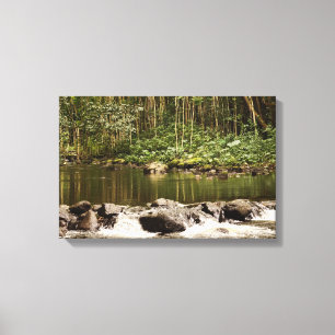 Überlegungen zum Wasser Leinwanddruck