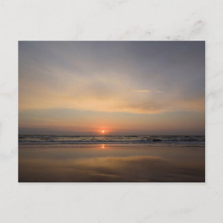 Überlegungen zur Meeresküste Postkarte