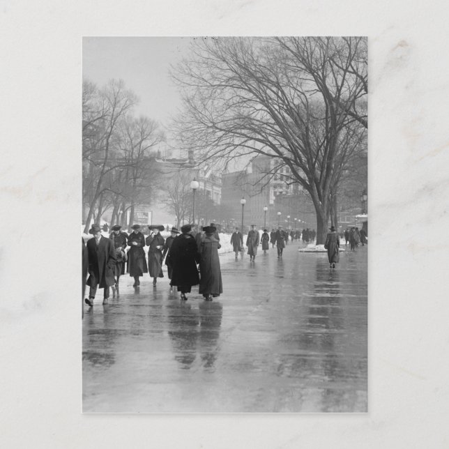 Überlegungen zur Nassbefestigung Postkarte (Vorderseite)