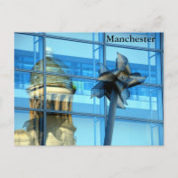 Überlegungen zur Postkarte von Manchester
