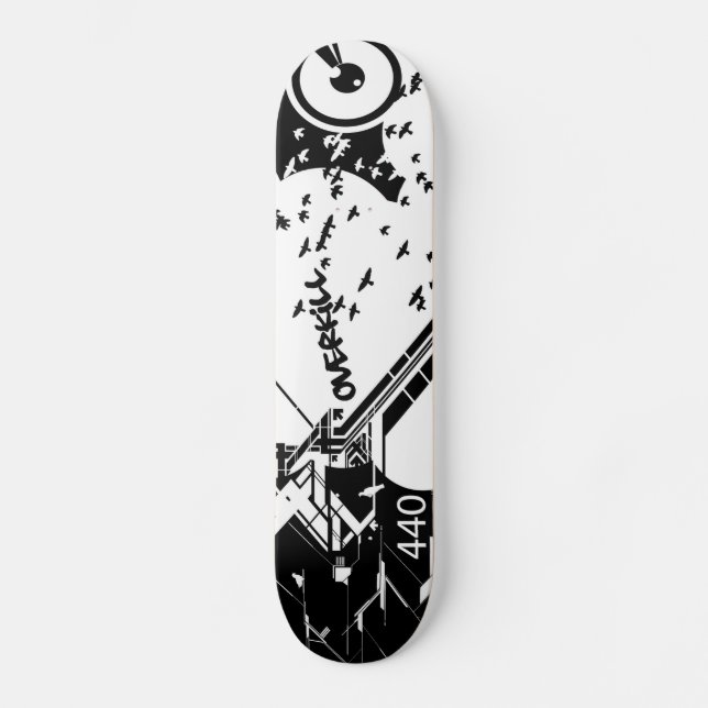 Übermaß Skateboard (Vorderseite)