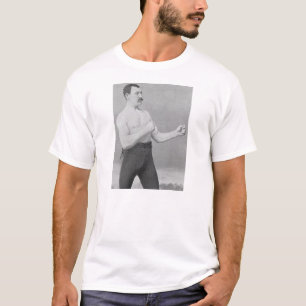 Übermäßig Männlich-Man-Shirt T-Shirt