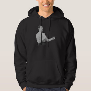 Übermäßig männlicher Mann Meme Hoodie