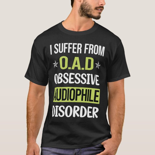 Übermäßige Liebe Audiophile T-Shirt (Vorderseite)