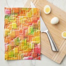 Übermäßiges Durcheinander geprägter Quadratzoll