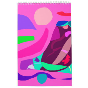 Übermäßiges rosa Auberginen-Wasser DownloadSun Kalender