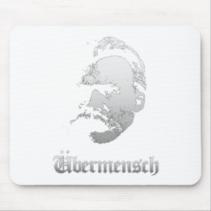 Übermensch – Friedrich Nietzsche Bester Deutscher Mousepad