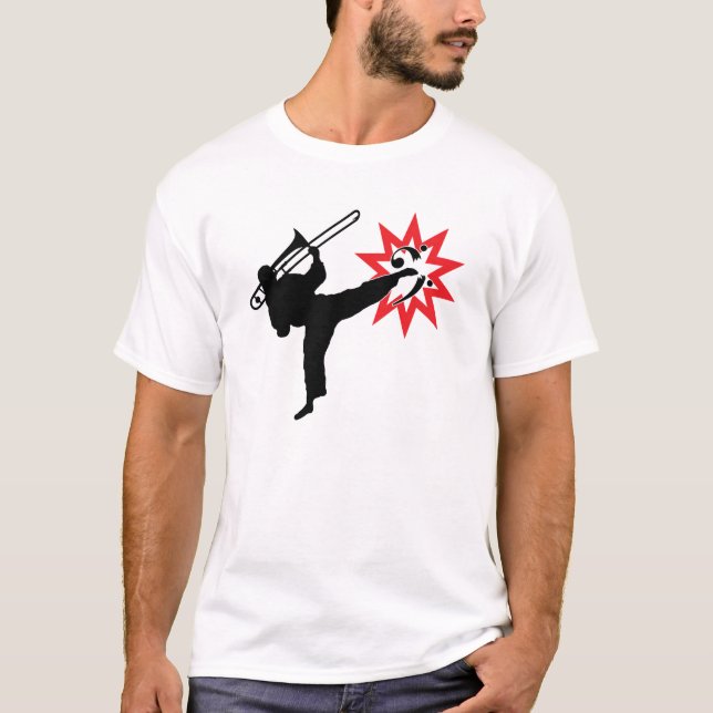 Übermittelt den Power von Musik! T-Shirt (Vorderseite)
