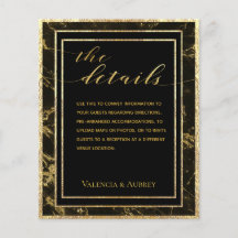 Übernachtungen in Granit & Gold - Hochzeitsdetails