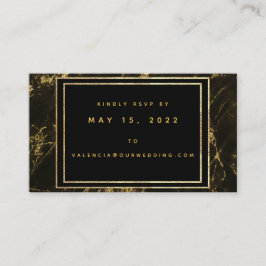 Übernachtungen in Granite & Gold - Online-RSVP-Kar Visitenkarte