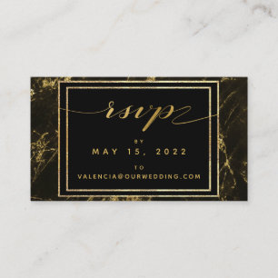 Übernachtungen in Granite & Gold - Online-RSVP-Kar Visitenkarte