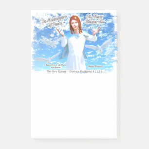 Übernahme der heiligen Maria in den Himmel 2 Post-it Klebezettel