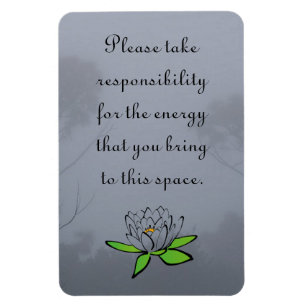 Übernahme der Verantwortung für die Energie, die S Magnet