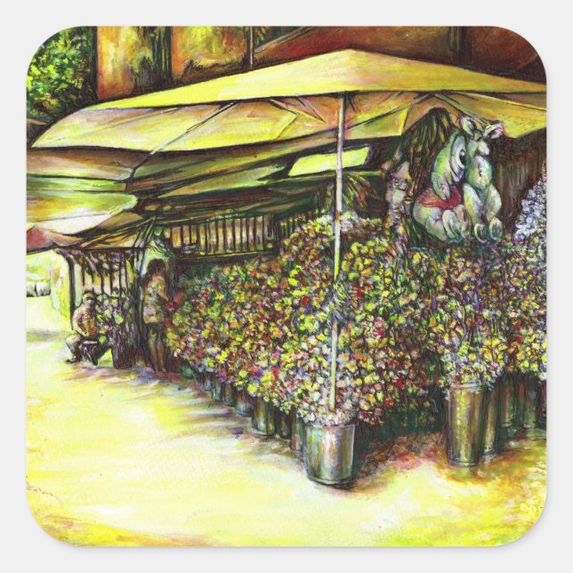 Übernahme des Besitzes von Ausschreibungen Quadratischer Aufkleber (Vorderseite)