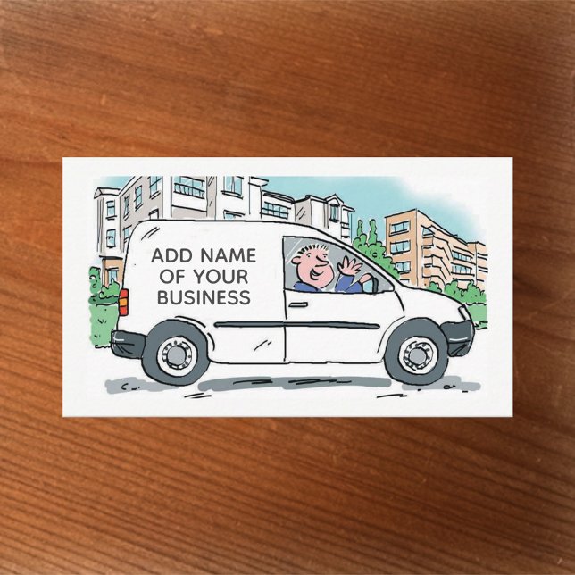 Übernahme von Geschäften mit Namen auf Van Plus QR Visitenkarte (Von Creator hochgeladen)