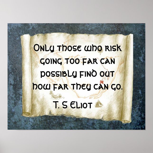 Übernahme von Risiken Poster (Vorne)