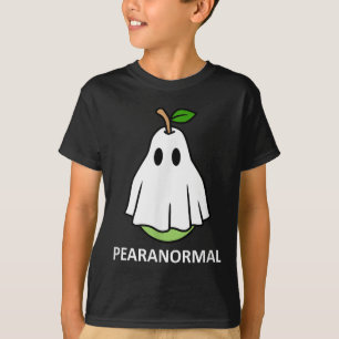 Übernatürlich süßer Geist Birne Halloween Kostüm L T-Shirt