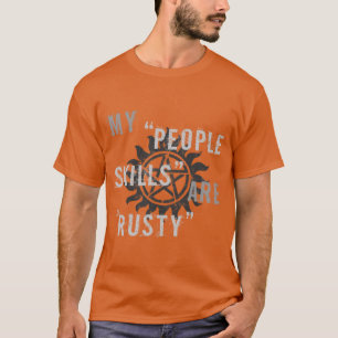 Übernatürliche Castiel People Skills Geschenk T-Shirt