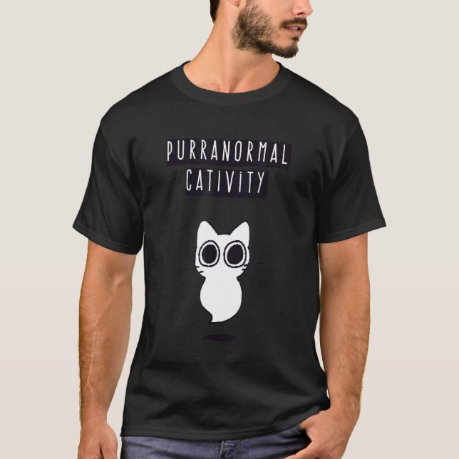Übernatürliche Geistkatze T-Shirt (Vorderseite)