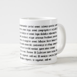 Übernatürlicher Exorzismus-GROSSE Kaffee-Tasse Jumbo-Tasse